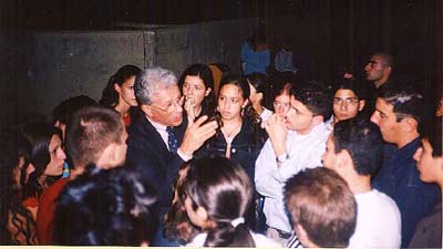 Jack with students 1